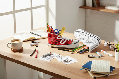 Trousse Chaussure Blanche Donkey Doodle