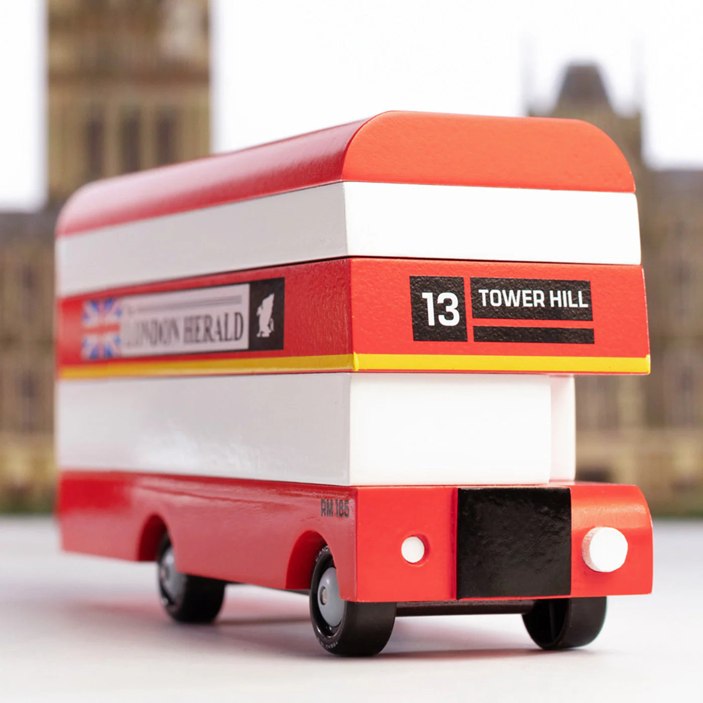 Bus Anglais en Bois Candycar World - The London Herald