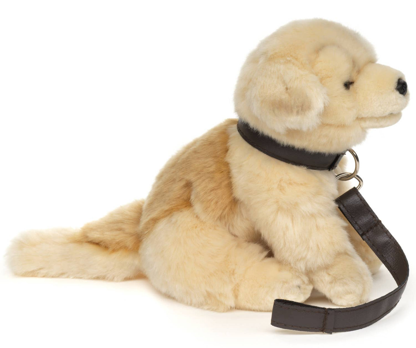 Peluche Golden Retriever (avec laisse)