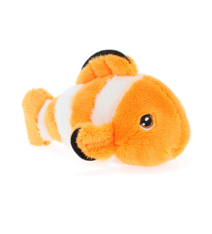 Mini peluche poisson-clown orange et blanc Keeleco Collectables 12 cm