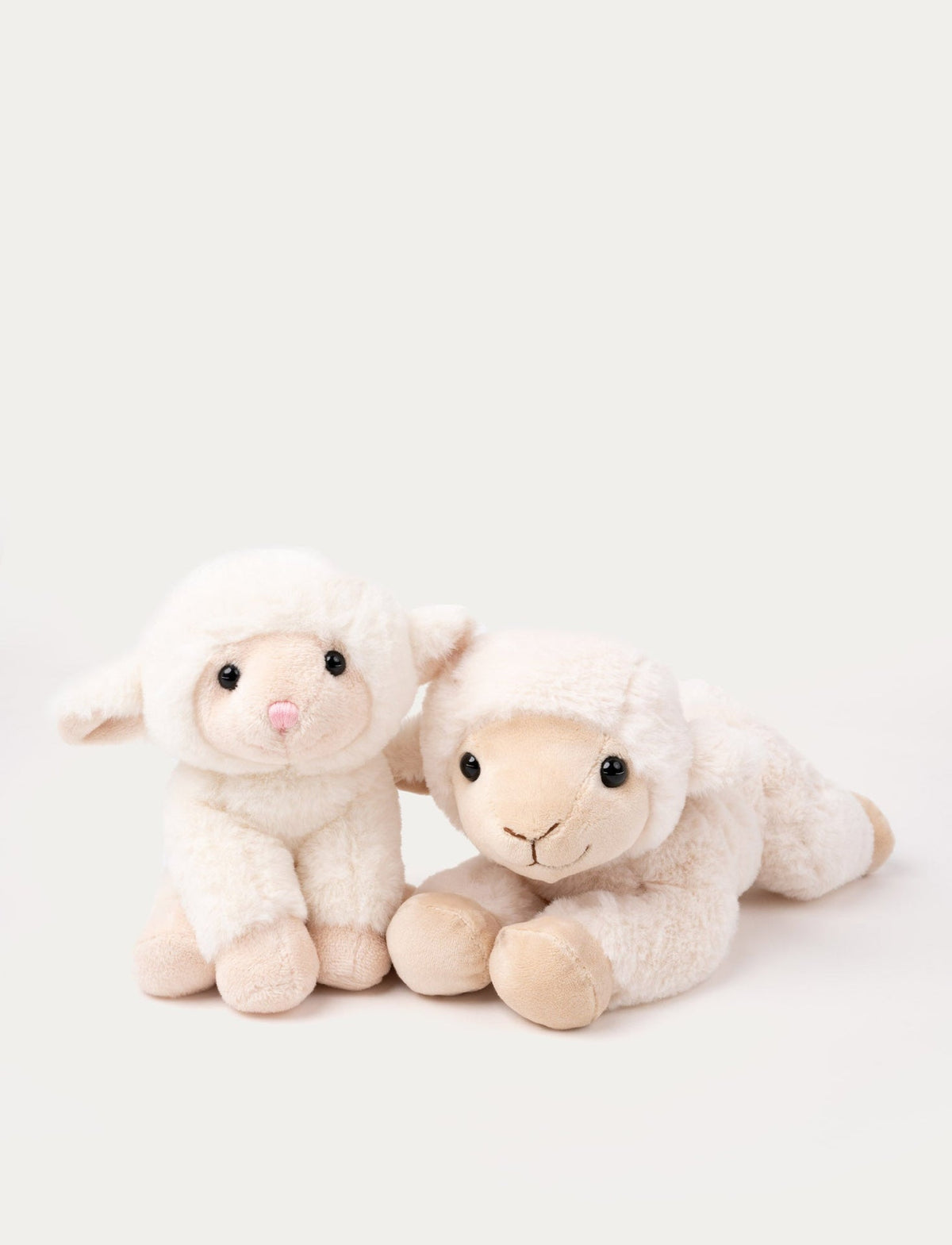 Duo de Peluches Moutons – Maman et Bébé