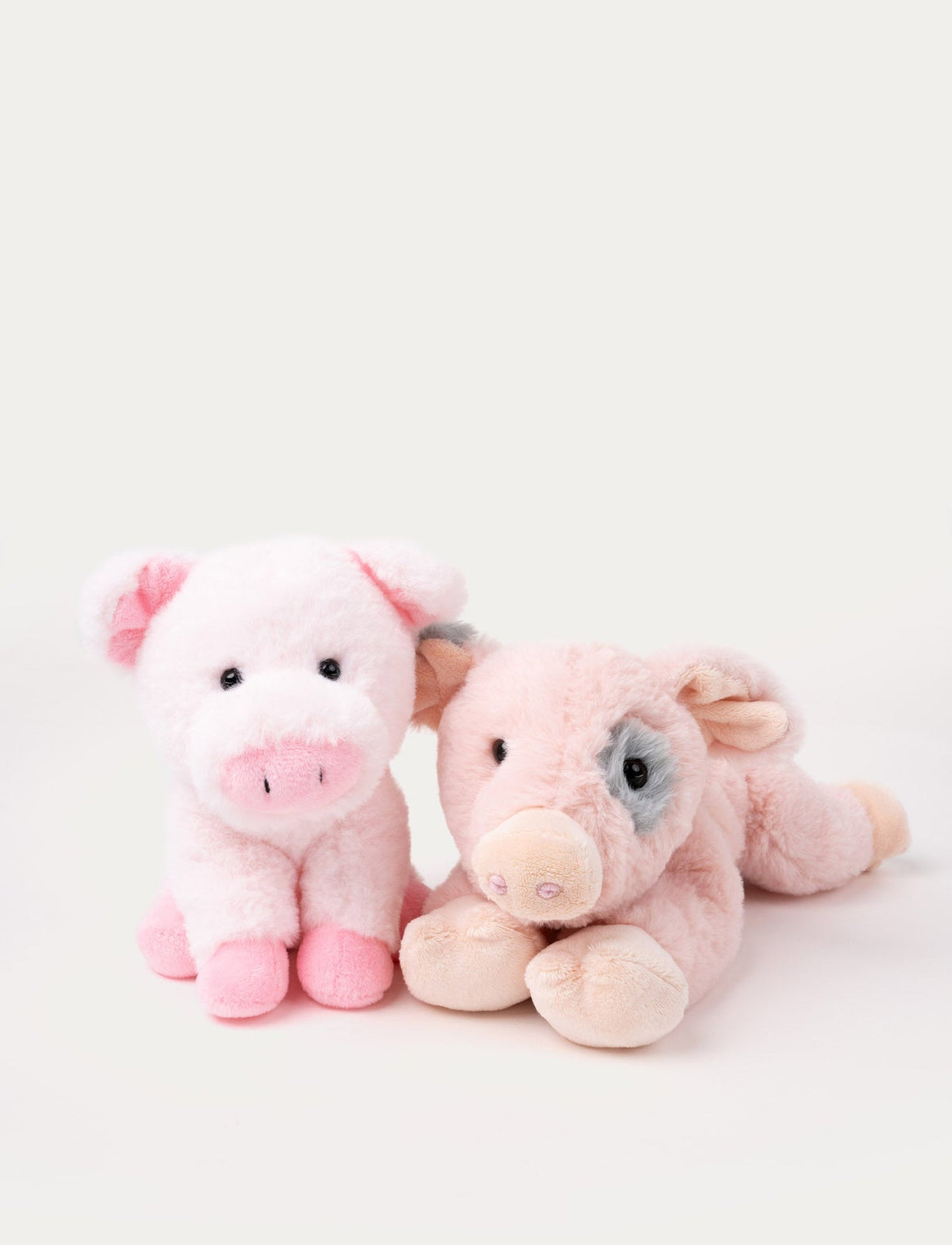 Duo de Peluches Cochons – Maman et Bébé