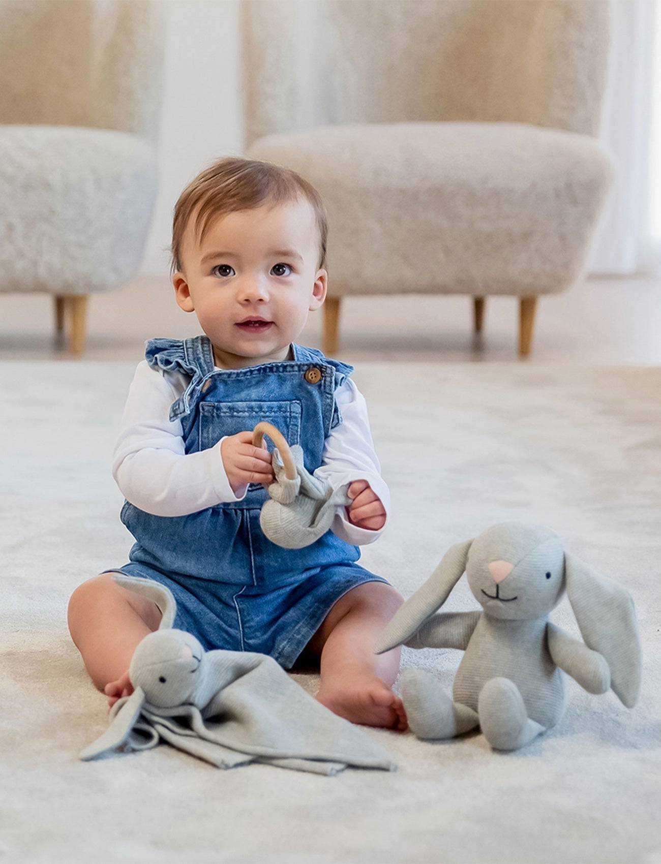 Coffret Cadeau Lapin Teddy Baby – Vue 6