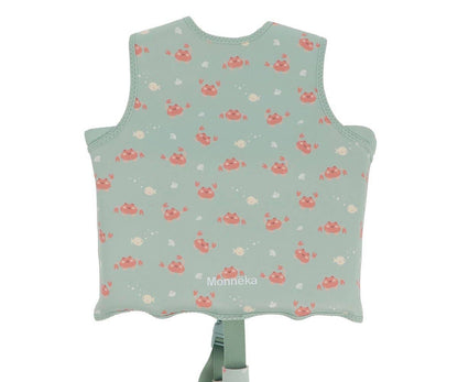 gilet de flottaison dapprentissage pour enfants crabes monneka