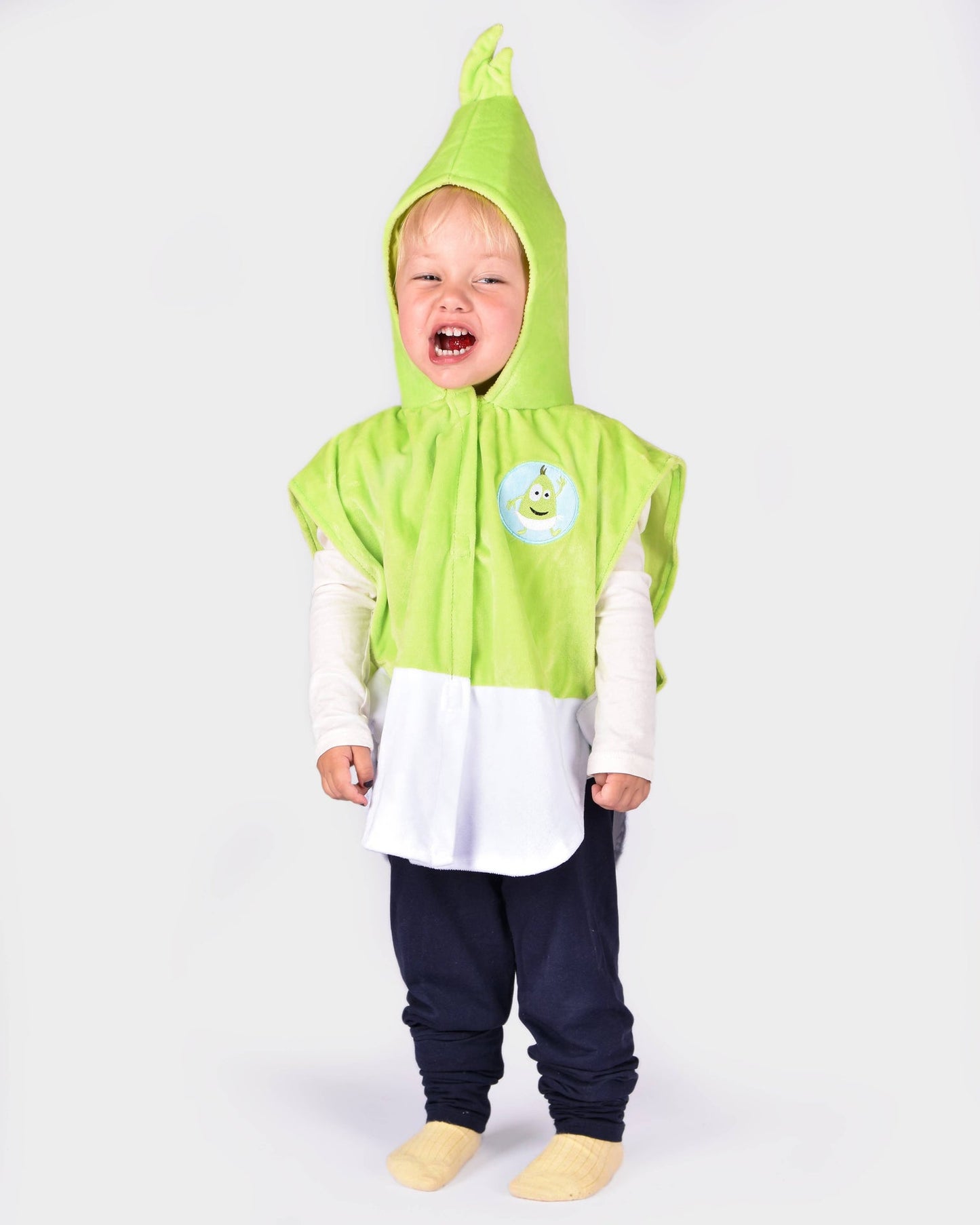 Cape verte Babblarna Dadda taille 86-110 cm 1-4 ans