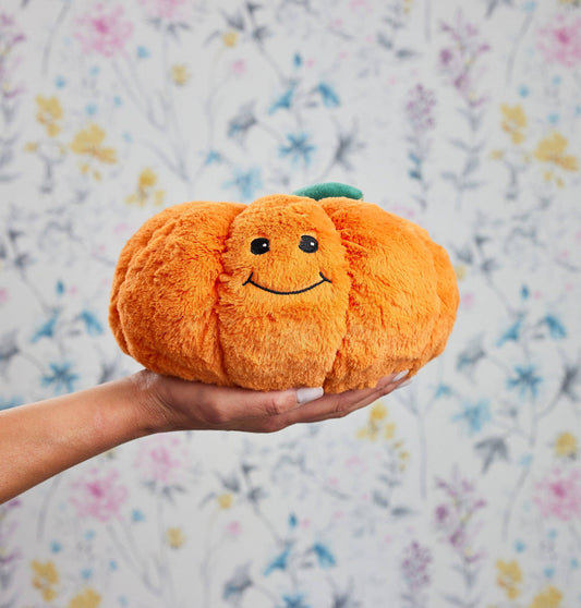 Bouillotte Peluche Warmies Citrouille