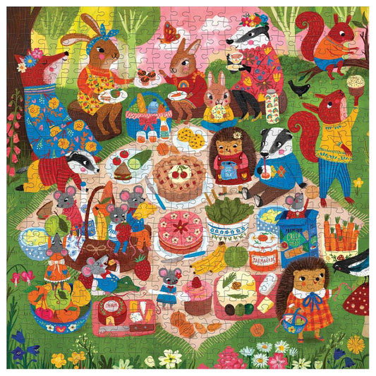 Puzzle Pique-Nique En Forêt 500p