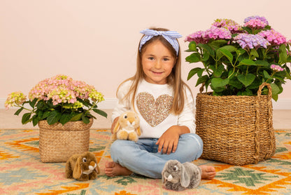 Peluche Lapin bélier marron