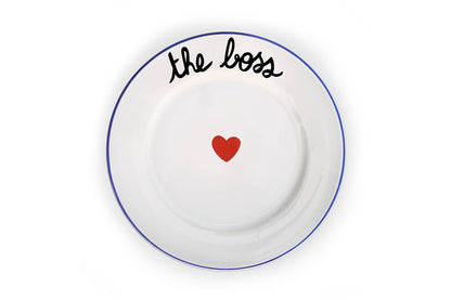 Assiette LA FAMILLE S'ÉCLATE - The Boss