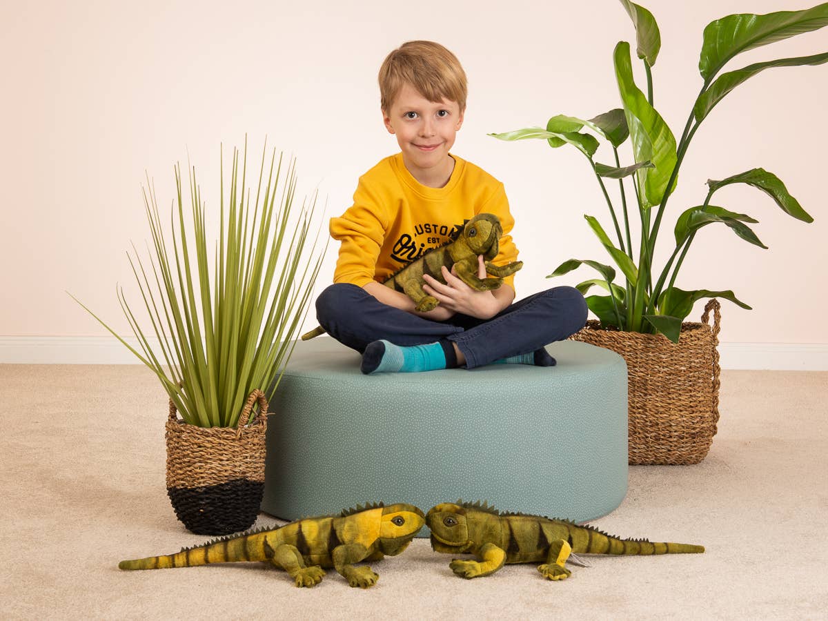 Peluche Iguane