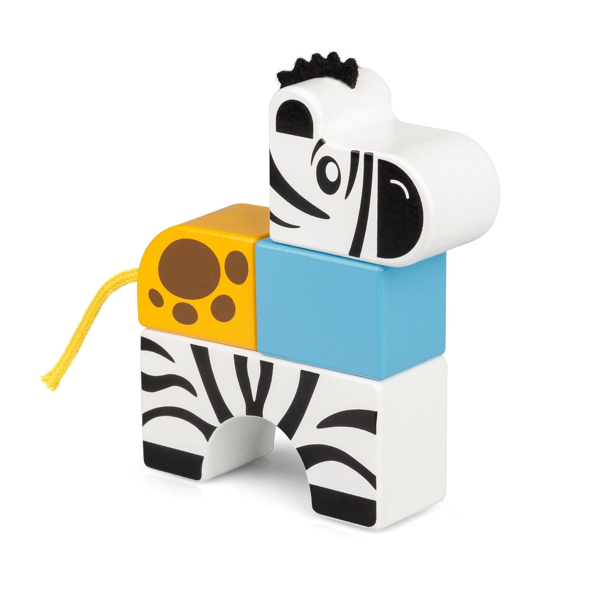 Stack & Play – Animaux Safari en Bois