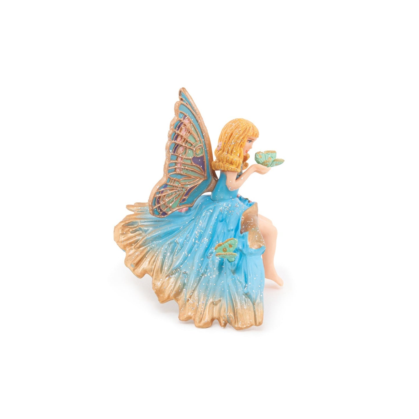 Figurine Enfant elfe bleue