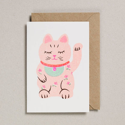 Carte Riso - Chat Chanceux