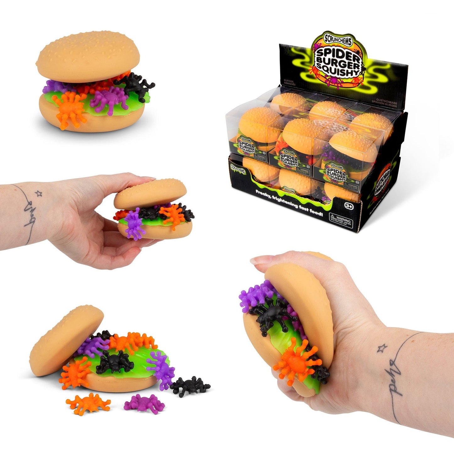 SQUISHY ARAIGNÉE BURGER