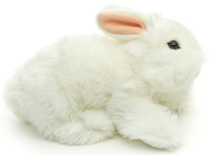 Peluche Lapin tête de lion (blanc)