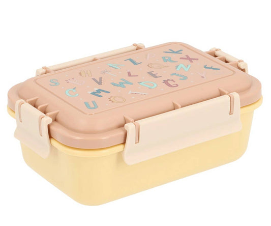 Boîte à déjeuner Bento Lettres Amusantes