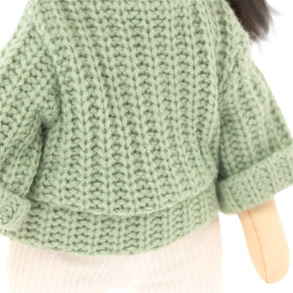 Poupée Lilu avec pull vert 32 cm