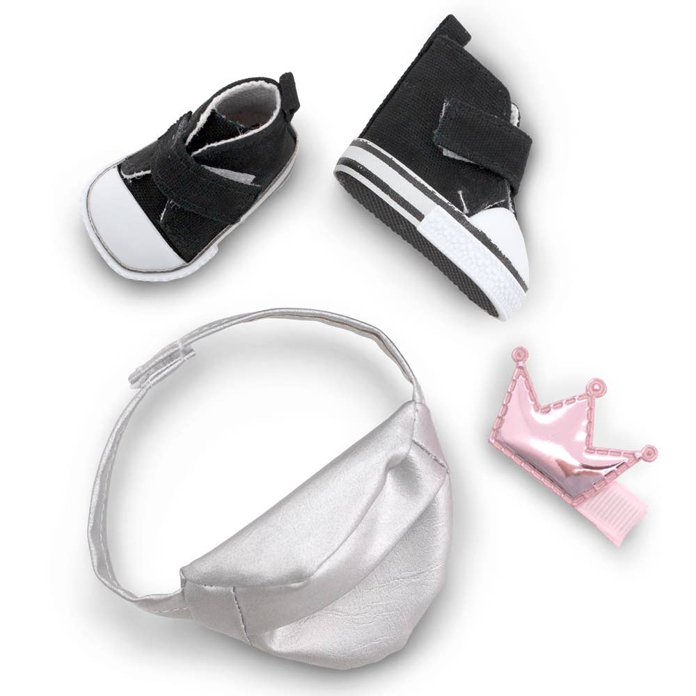 Ensemble de chaussures et d'accessoires de 20 cm