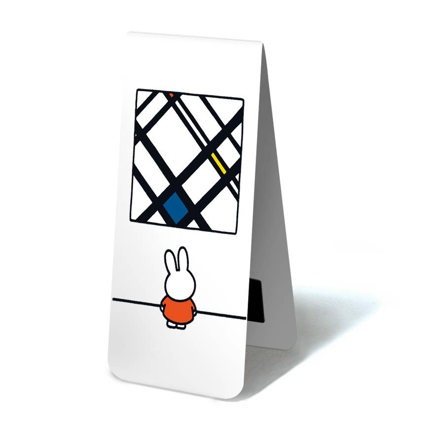 Marque-page magnétique, ensemble de 3, Miffy au musée