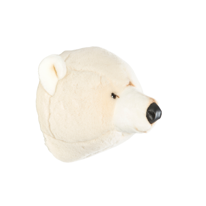 Décoration Murale Peluche Basile le Ours Polaire - Wild & Soft