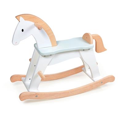 Tender Leaf Premier Âge: CHEVAL À BASCULE 71,5x28,5x55,5cm, en bois, en boîte, 12m+