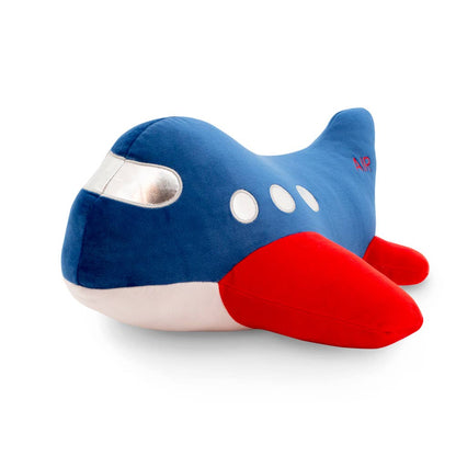 Coussin peluche avion 40 cm