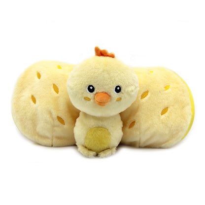 Peluche réversible Nugget le poussin/ananas – Flipetz – vue 7