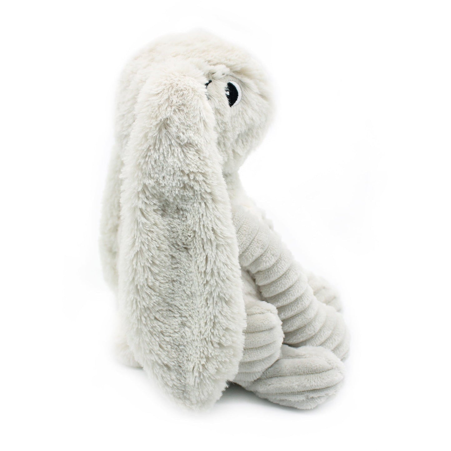 Peluche lapin Toudou maman et son bébé gris clair – Les Ptipotos – vue 4