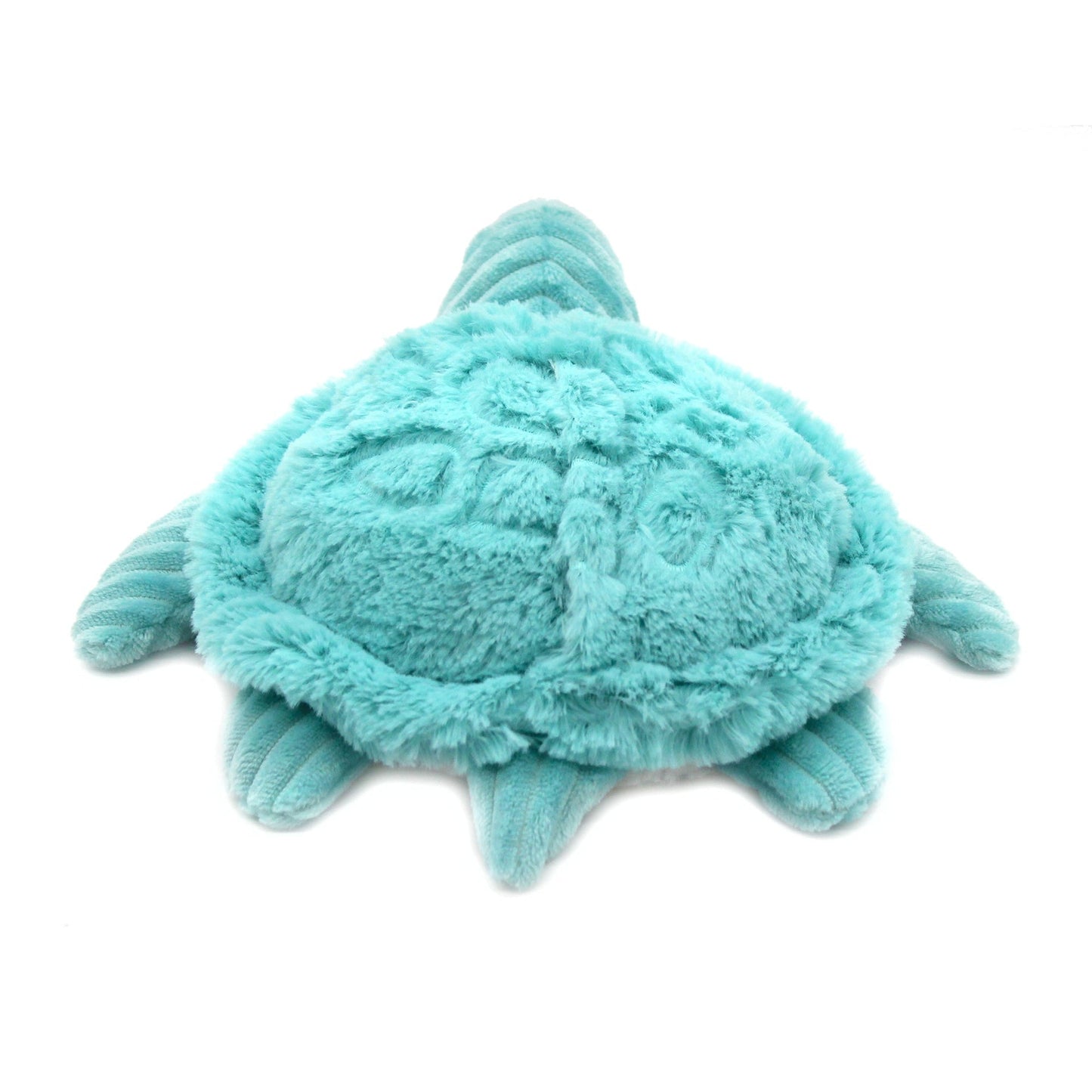 Peluche tortue Sauvenou maman et son bébé bleu aqua – Les Ptipotos – vue 4