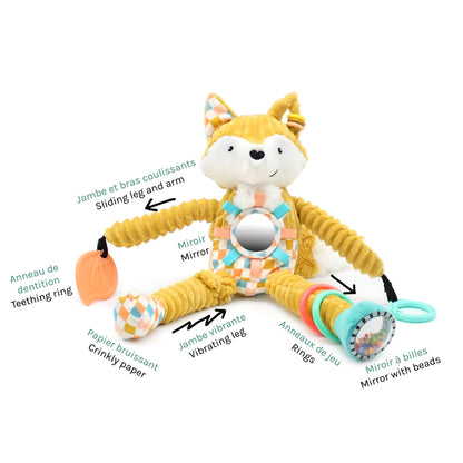Peluche d'activités nomade Cyranos le renard – vue 6