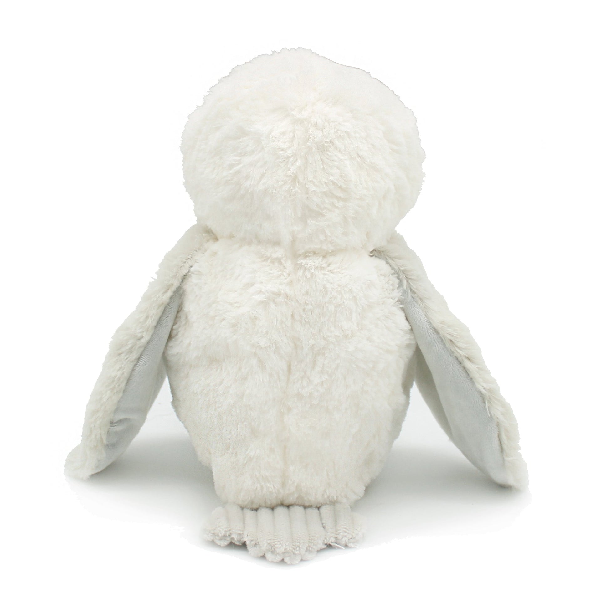 Peluche chouette polaire Coucou maman et son bébé gris clair – Les Ptipotos – vue 7