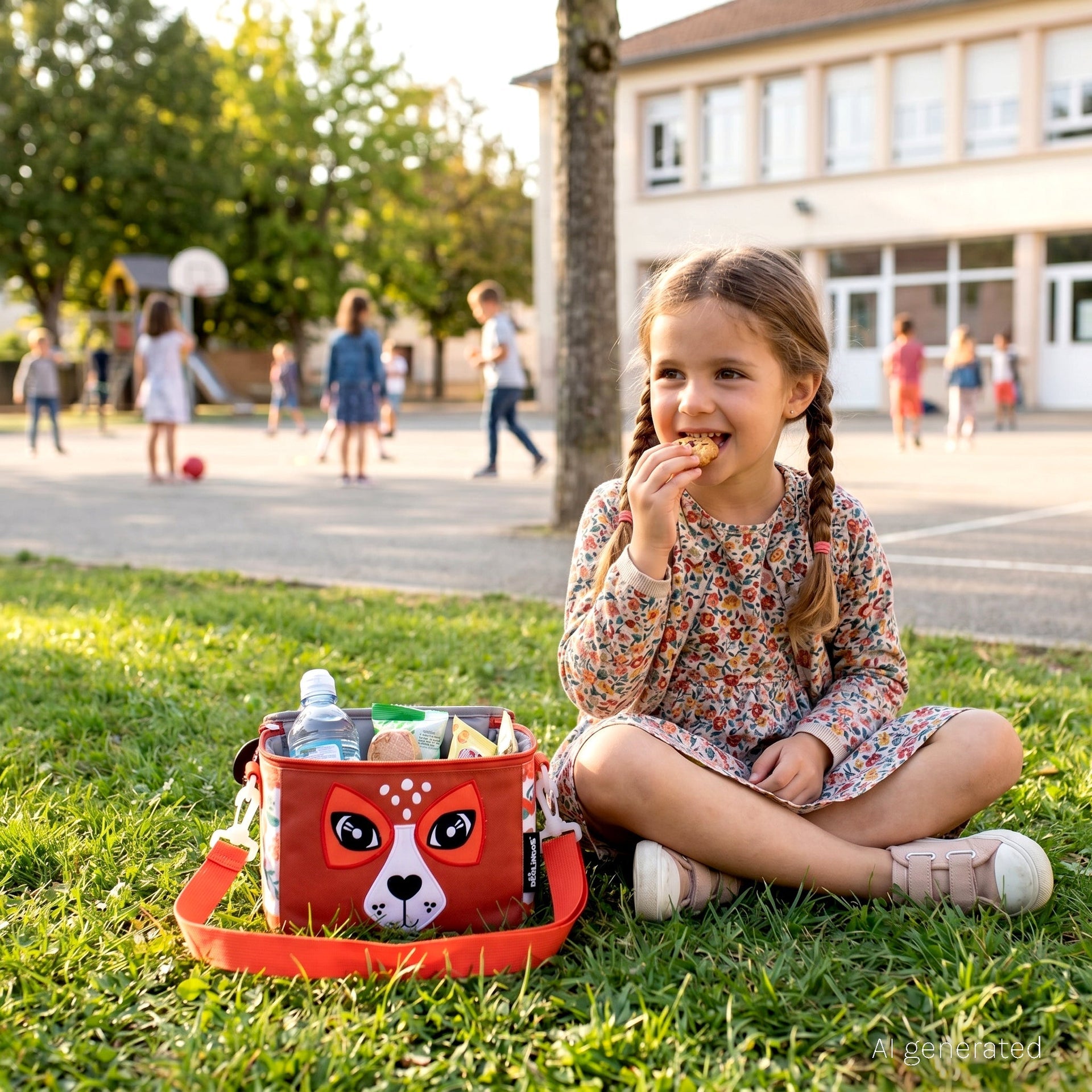 Sac isotherme lunch bag Mélimélos la biche – vue 2
