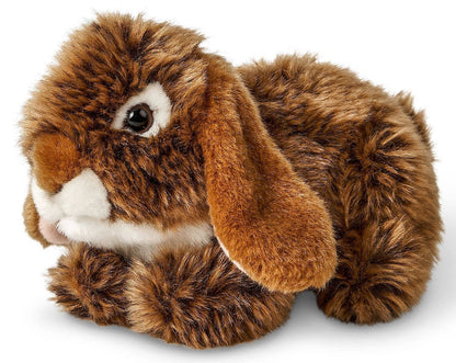 Peluche Lapin Bélier Couché - Marron Uni Toys