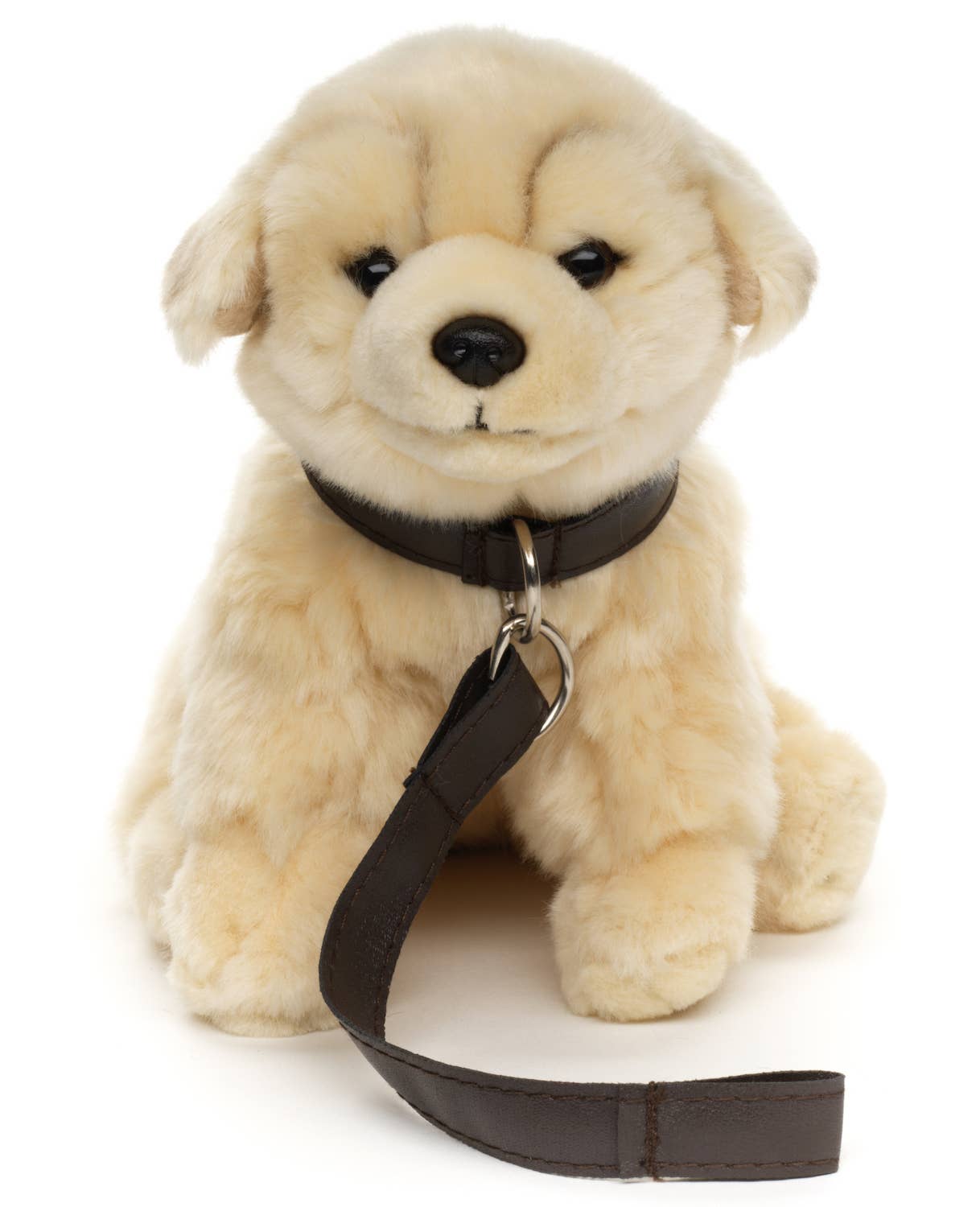 Peluche Golden Retriever (avec laisse)