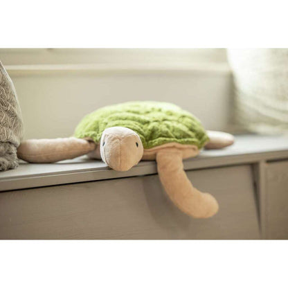 Grande peluche tortue | Vert sapin