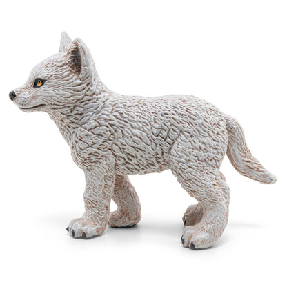 Figurine Jeune loup polaire