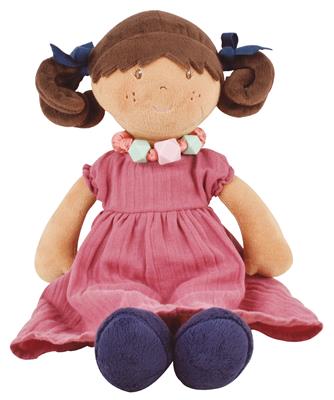 Bonikka: MY BEST FRIEND 38cm / MANDY avec bracelet d'amitié, en robe rose, avec carte, 0+