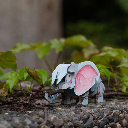 Puzzle 3D Construction - Eléphant D'Afrique