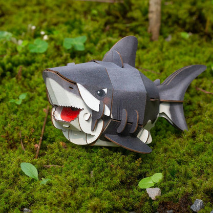 Puzzle 3D Construction - Requin