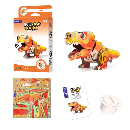 Puzzle 3D Construction - Tyrannosaurus Rex