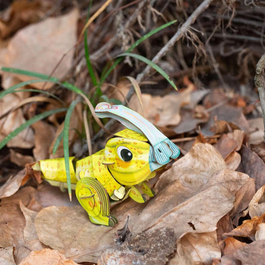 Puzzle 3D Construction - Parasaurolophus
