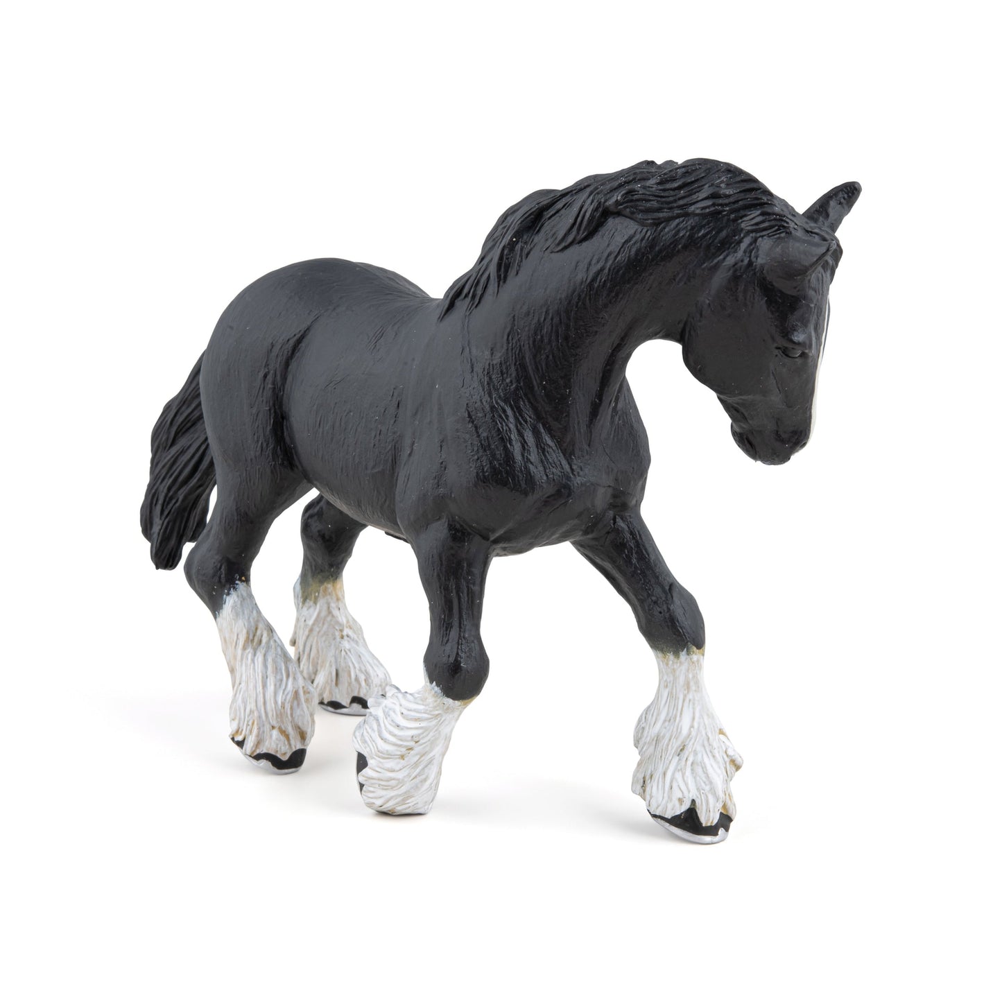 Figurine Etalon shire noir