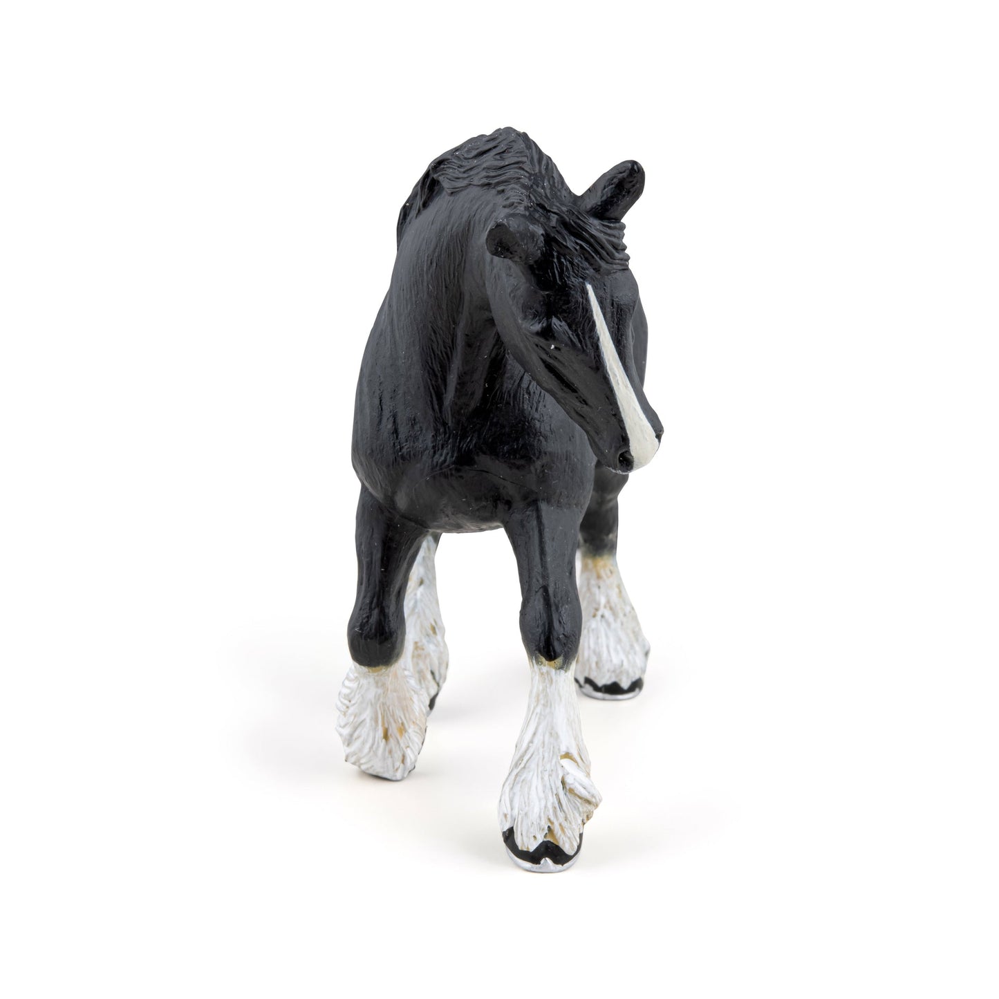 Figurine Etalon shire noir
