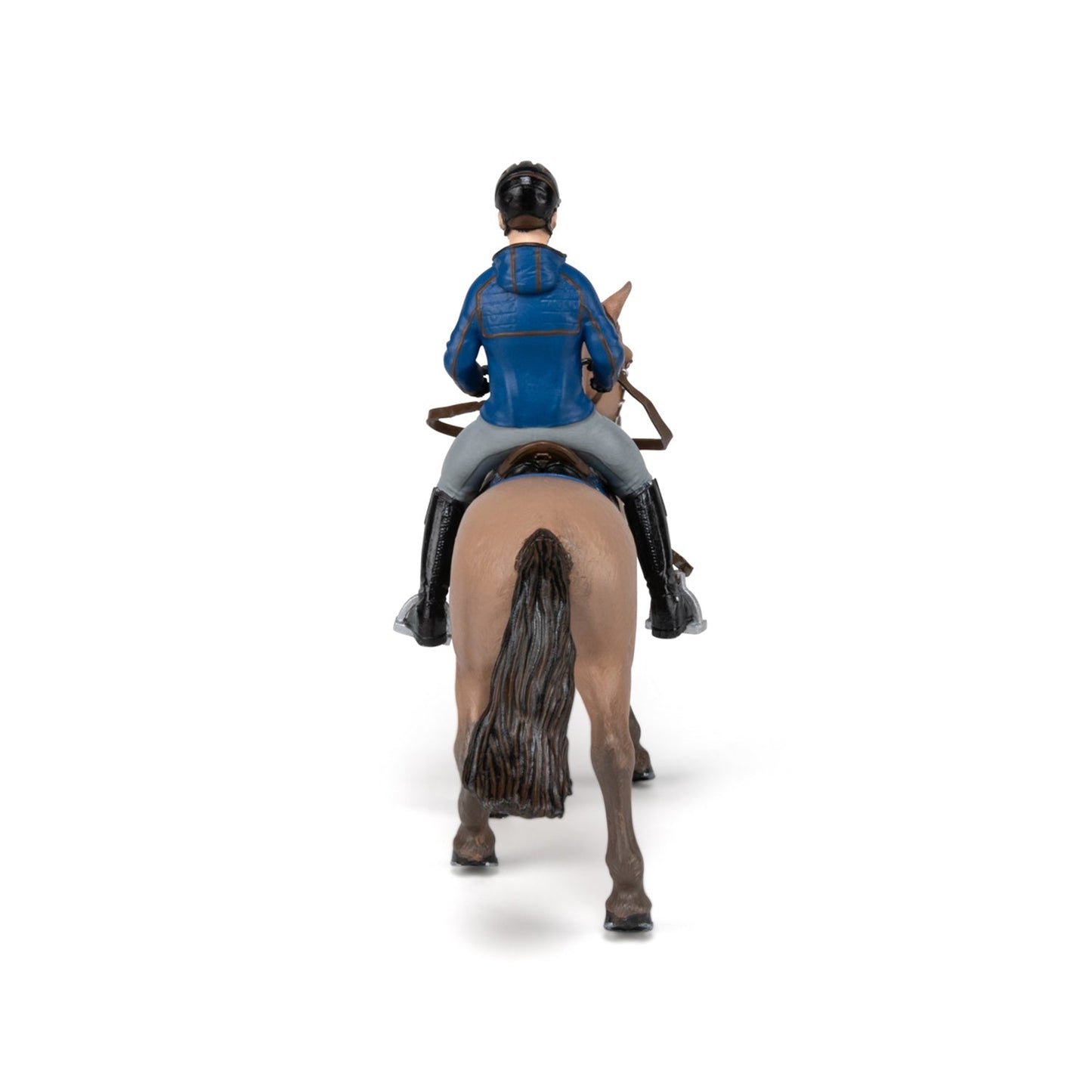 Figurine Cheval de promenade et son cavalier