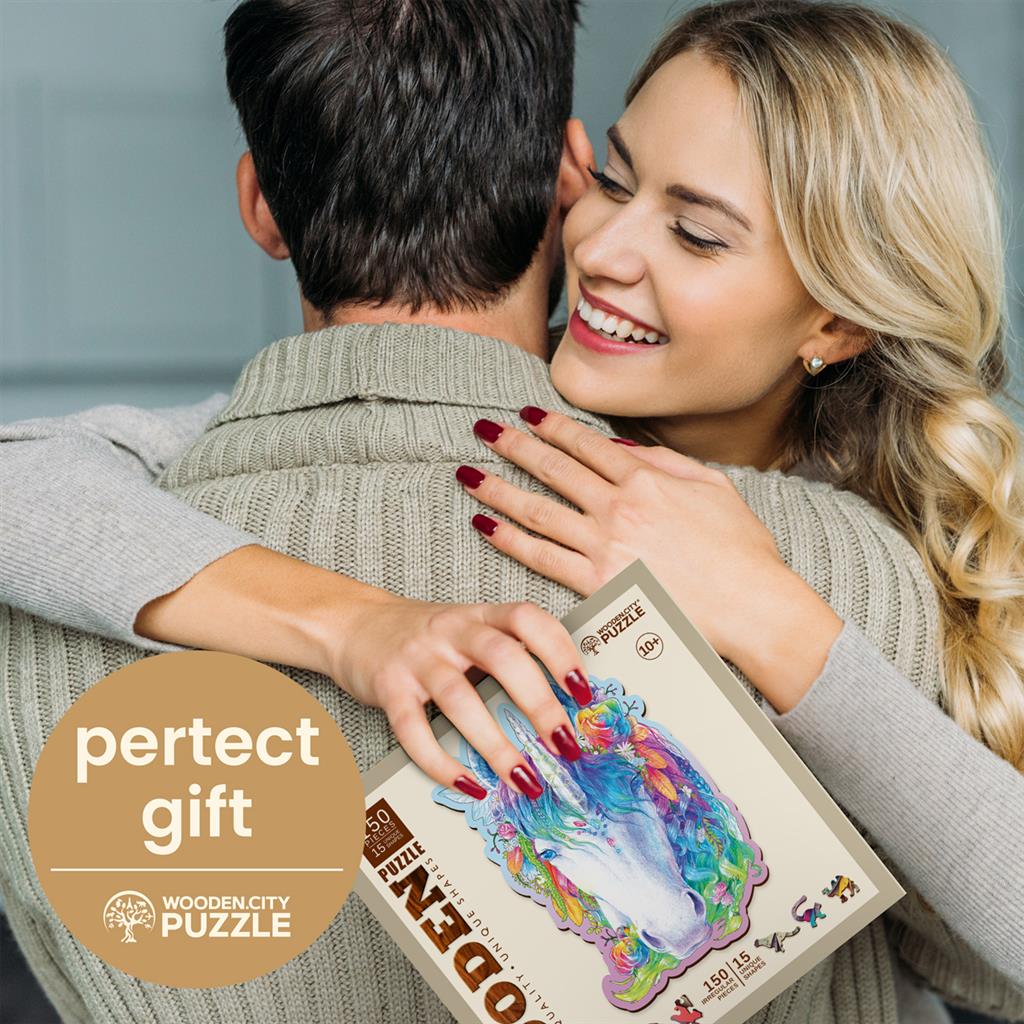 Puzzle Licorne élégante