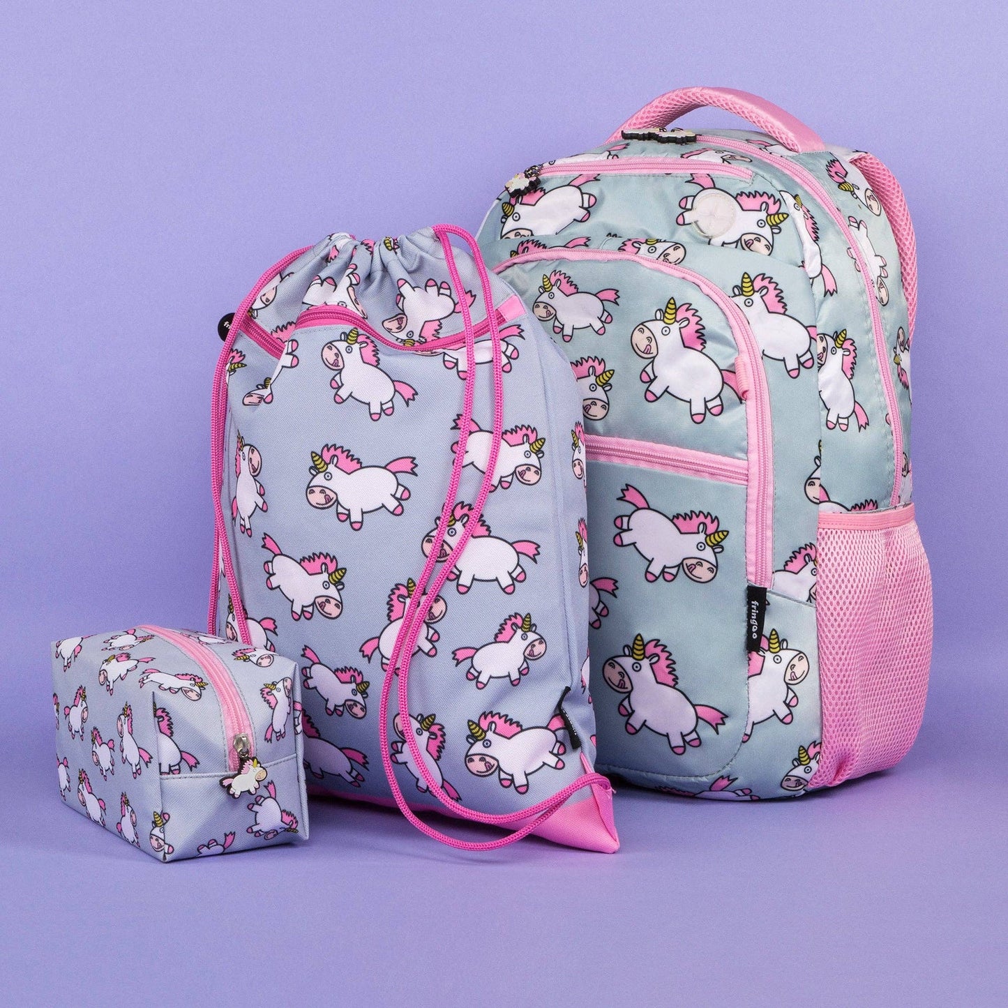 Trousse scolaire ou de maquillage Chubby licorne