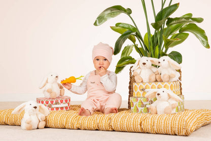 Peluche Lapin Poppi blanc