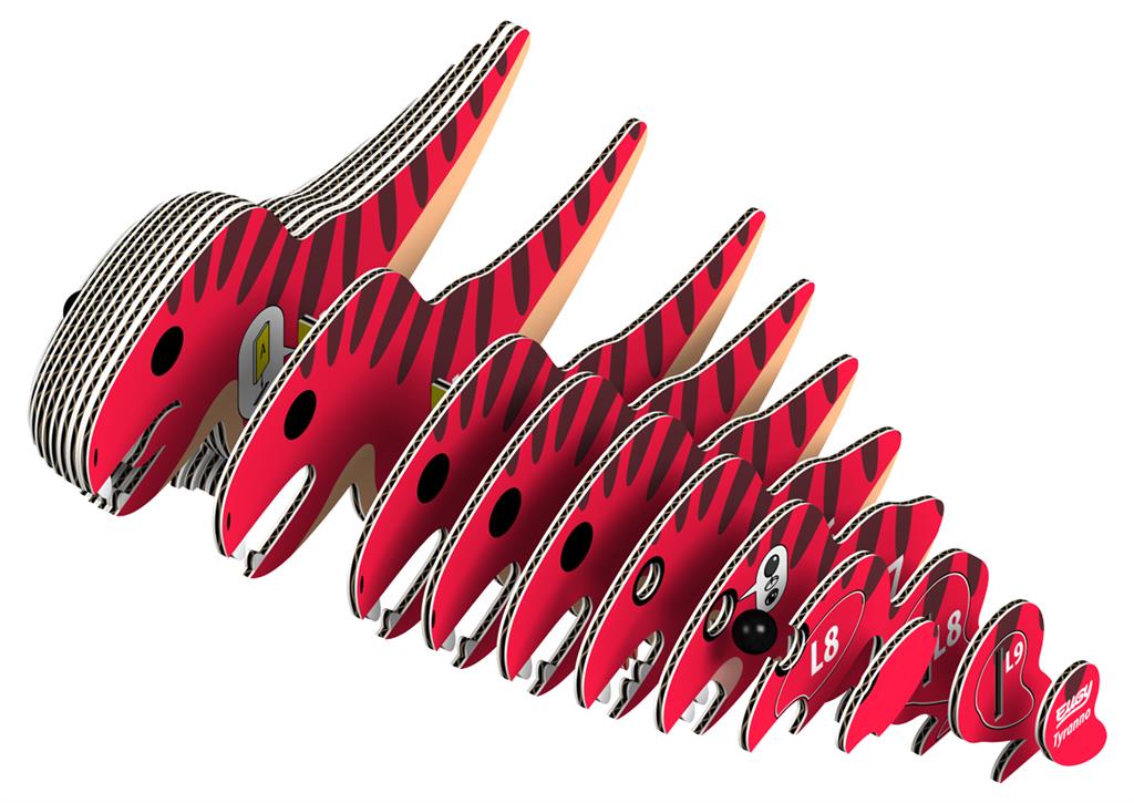 EUGY 3D - Tyrannosaure