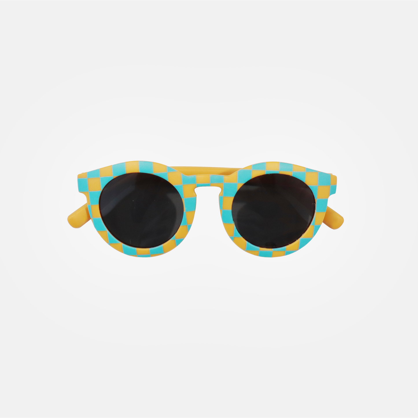Lunettes de soleil Enfant Hop'Pop – CAT 3 – Matchy Vichy Bleu