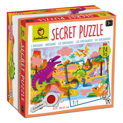 Secret Puzzle - Les Dinosaures